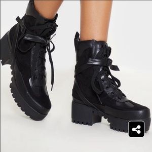 PLT Karmel Black Boots